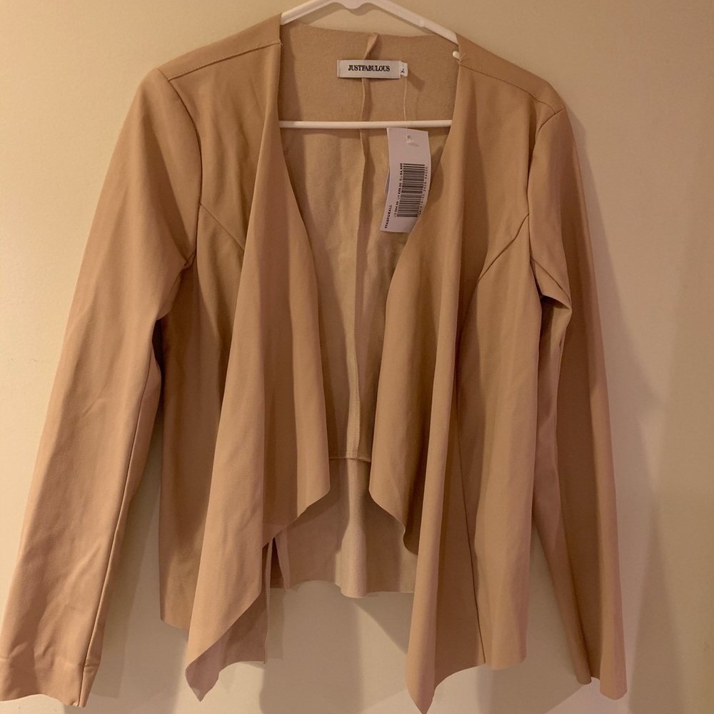 NWT Beige Blazer